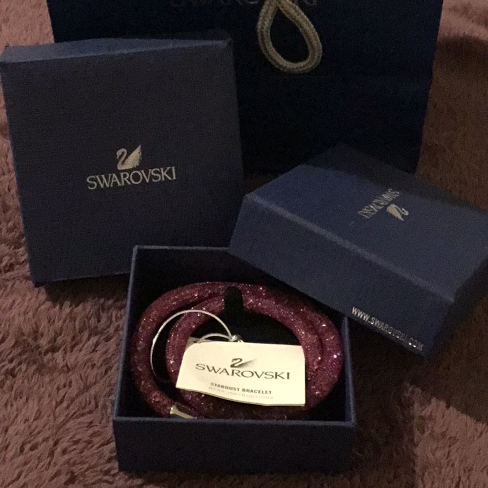 NWT Swarovski Stardust Double Wrap Bracelet/ Choker